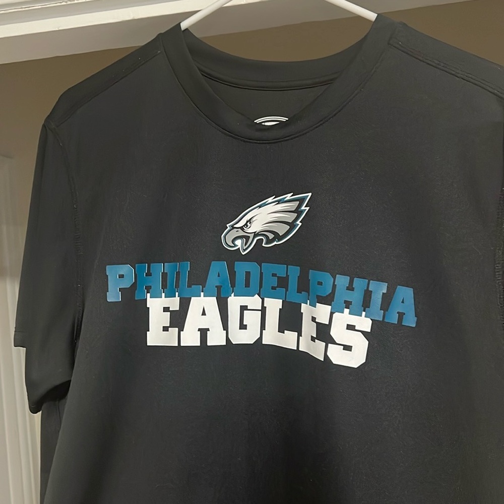 Black Philadelphia Eagles T Shirt